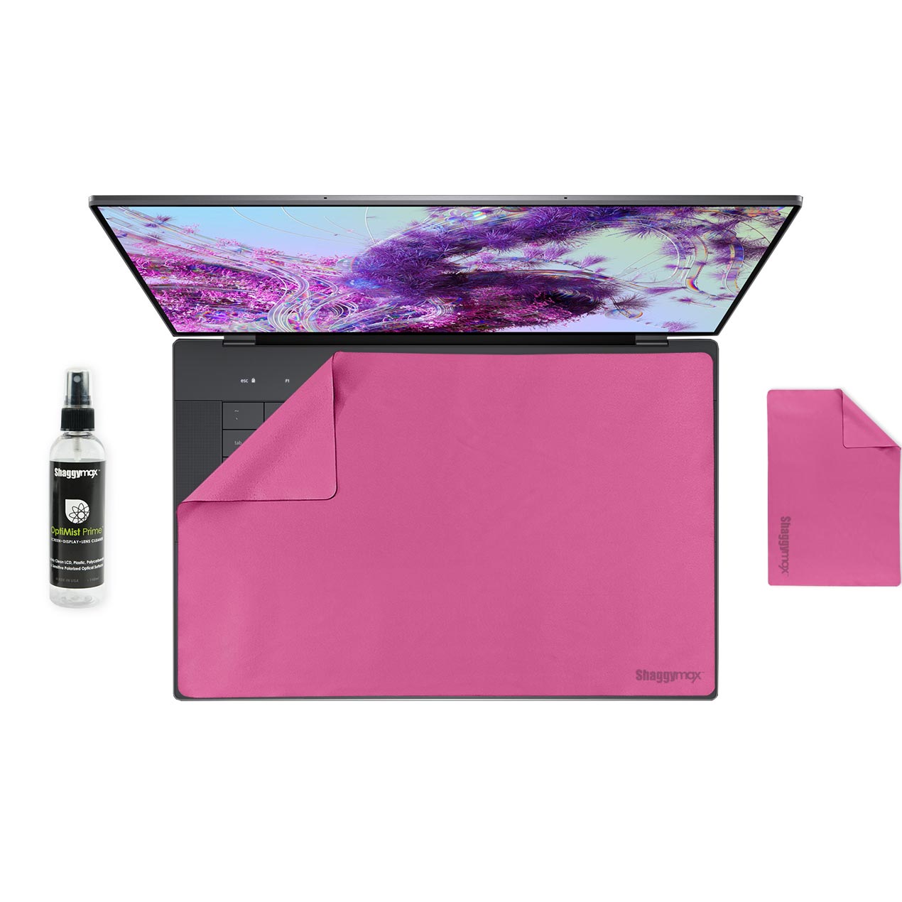 16" Laptop Screen Protector Keyboard Cover Microfiber & Cleaning Kit UnderWare Pac