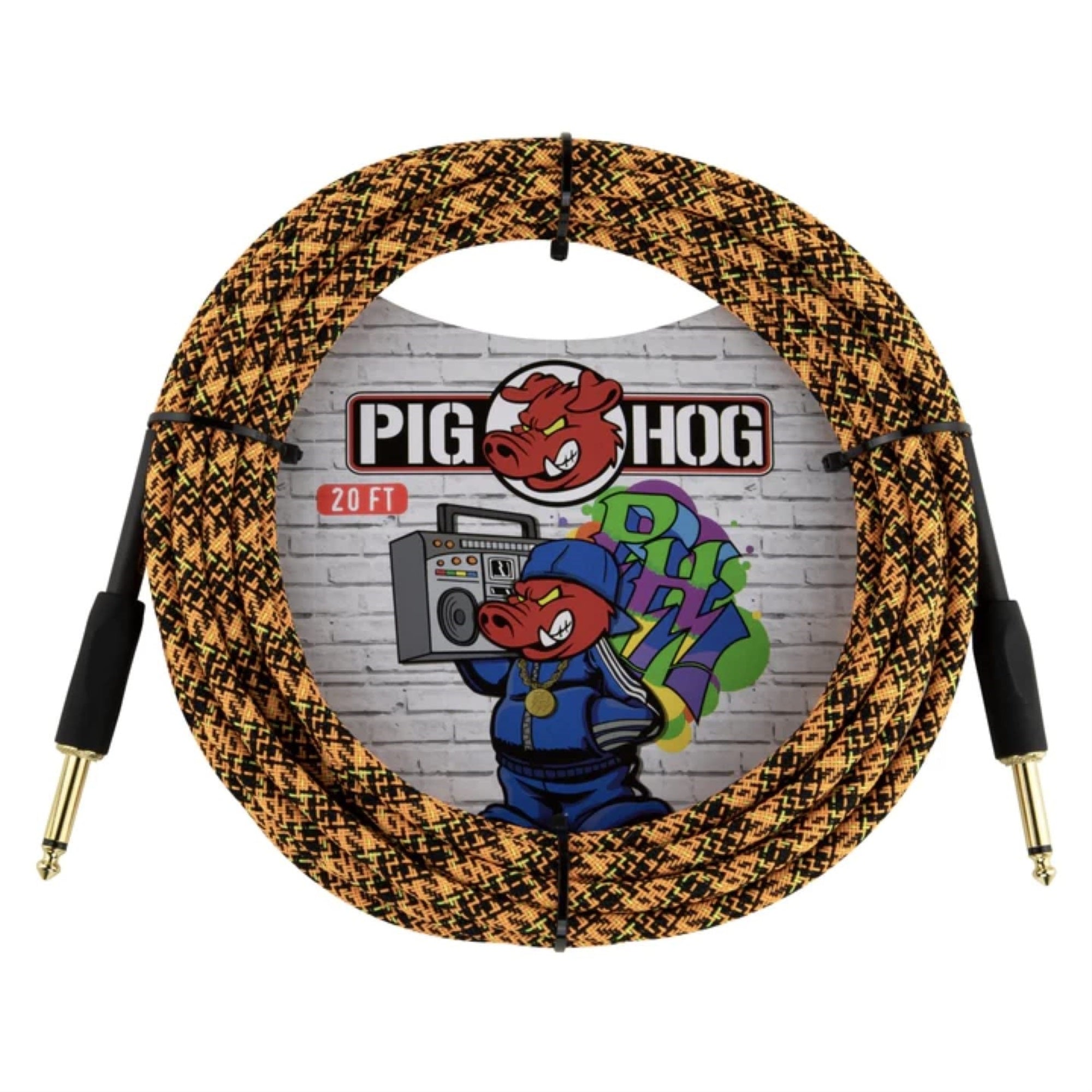 PIGHOG 20FT STRAIGHT INSTRUMENT CABLE OR