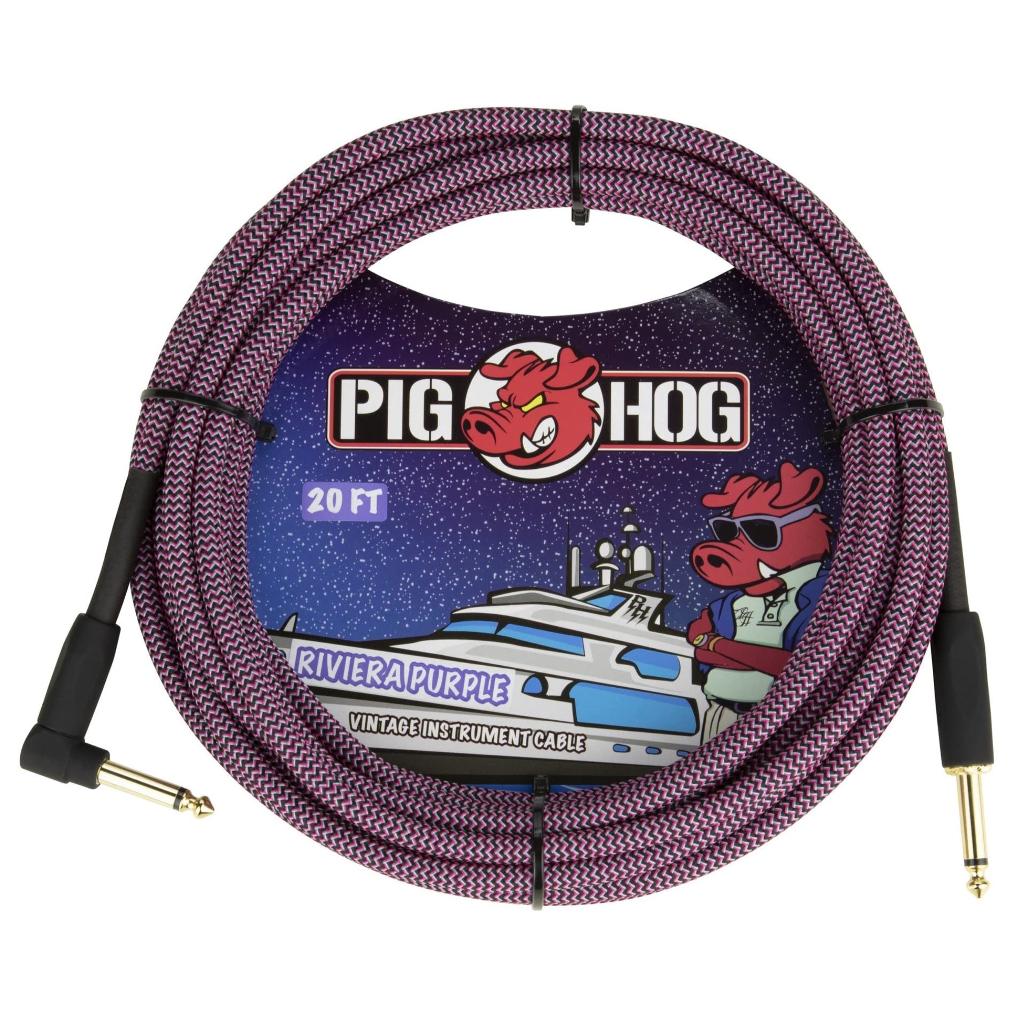 PIGHOG RIVIERA PURPLE 20FT RIGHT ANGLE I