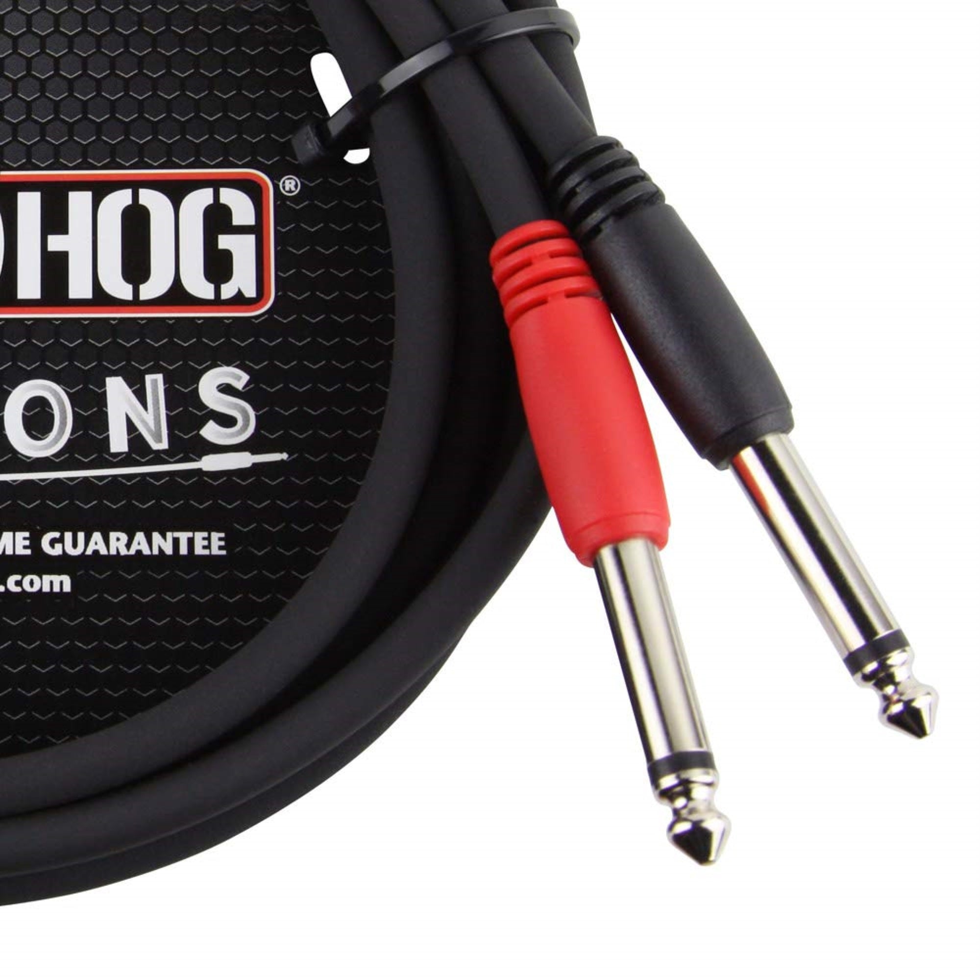 PIGHOG 10FT 1/4 '' TO 1/4'' DUAL CABLE