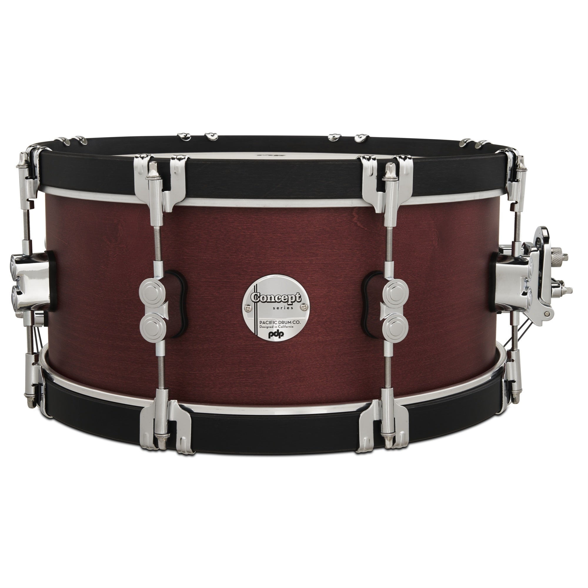 Classic 6.5x14 Ox Blood/Ebony Hoops