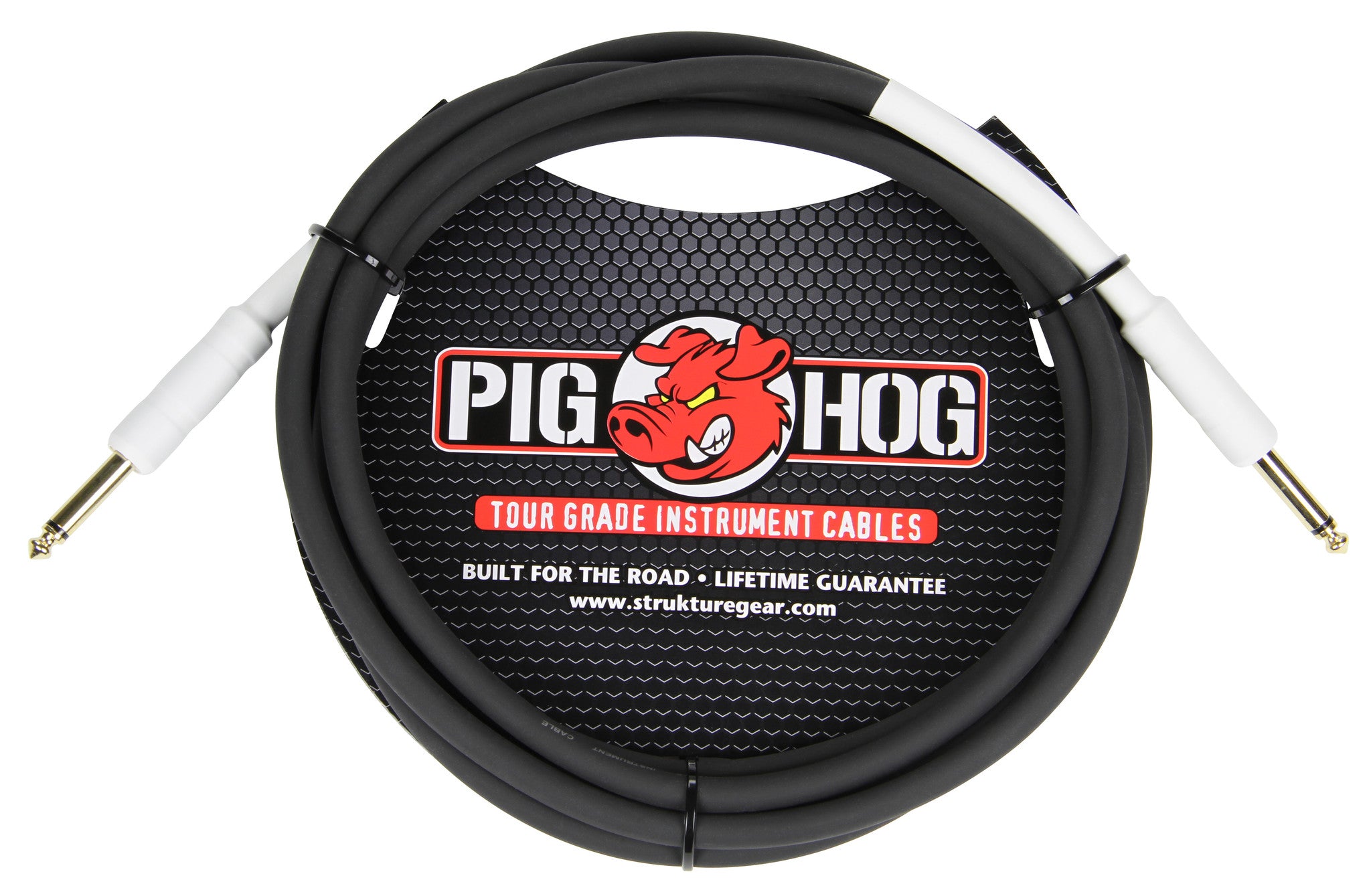 Pig Hog 6-foot 1/4-in - 1/4-in 8mm Tour Grade Instrument Cable
