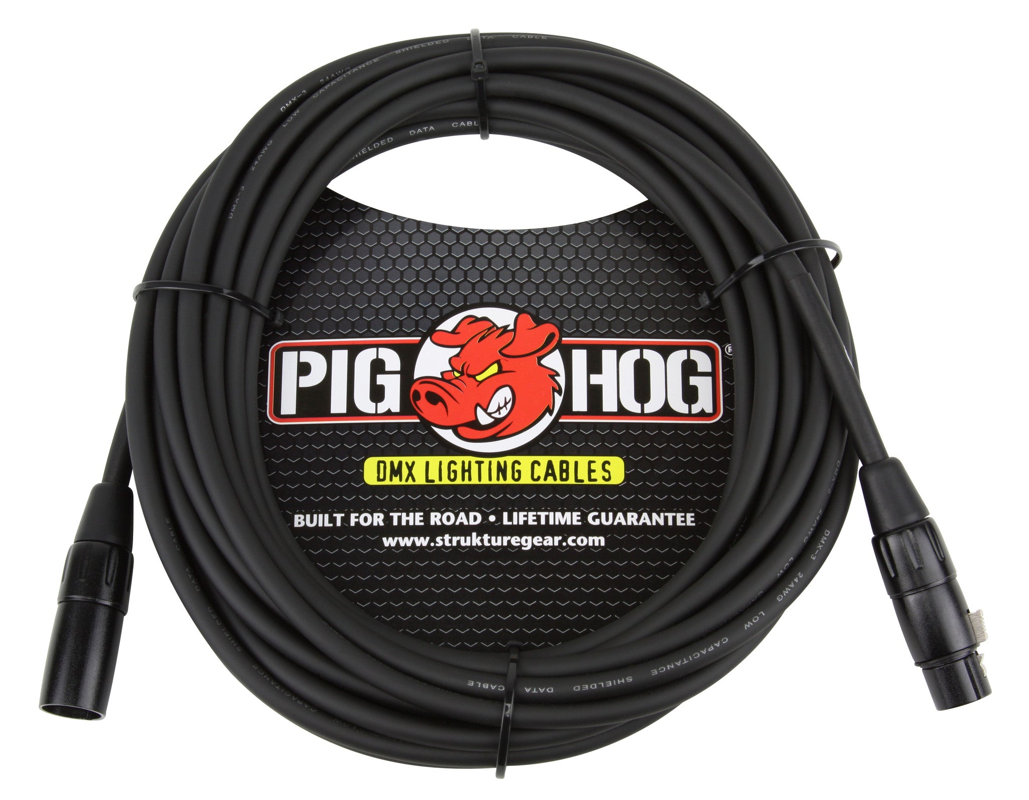 Pig Hog 25-foot DMX Intelligent Lighting Control Lighting Cable