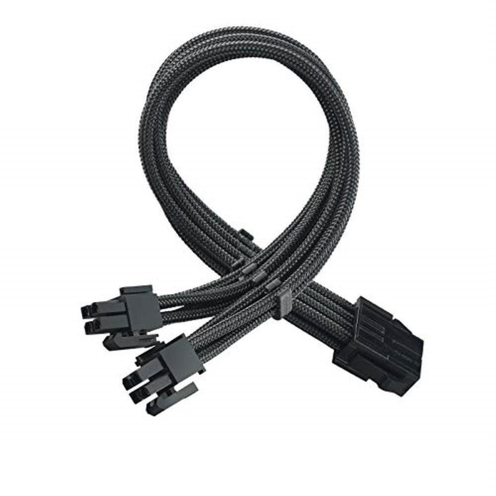 Sst Pp07E Eps8B,  4+4 Pin Black Sleeve Extension Cable, 18Awg, Black Cable Comb X 4