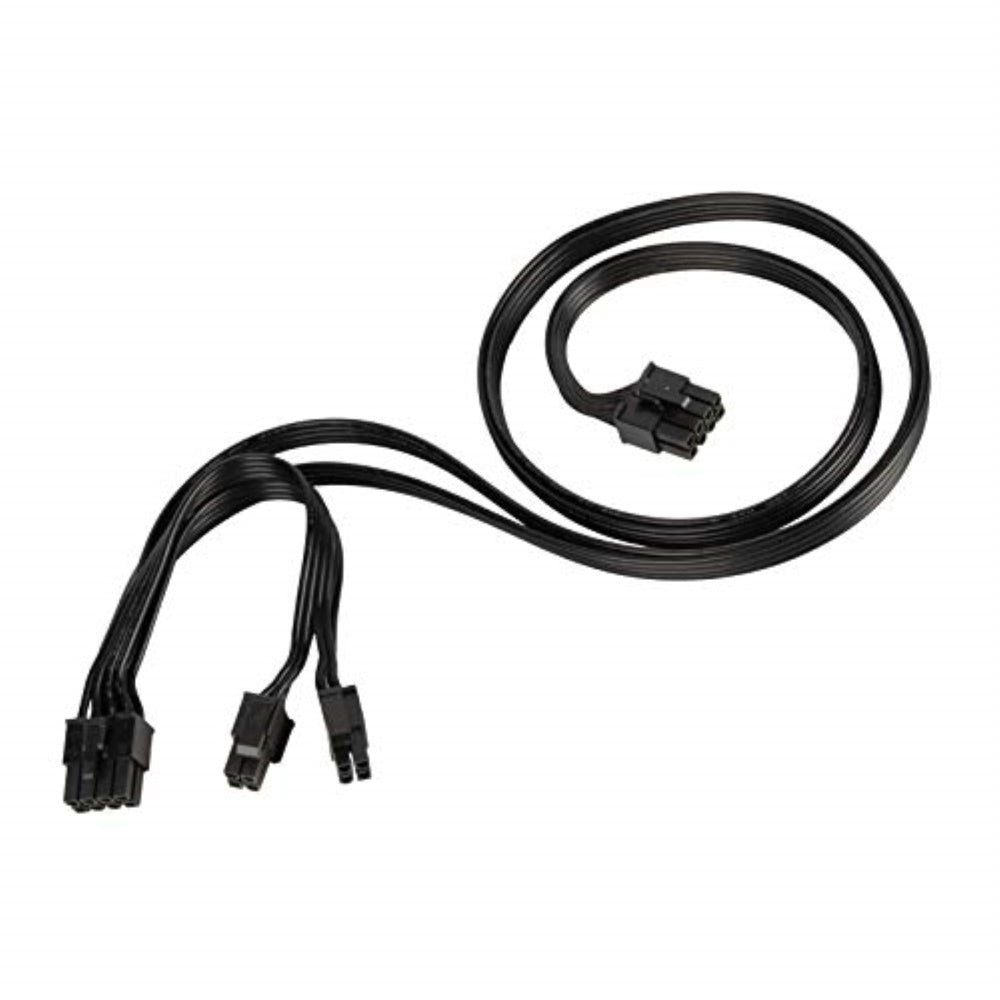 Pp13,Eps 8Pin To Eps 8Pin+4Pin*2 Cable 18Awg Black 750Mm & 150Mm