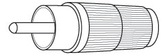 RCA TYPE AUDIO PLUG (5 SETS)