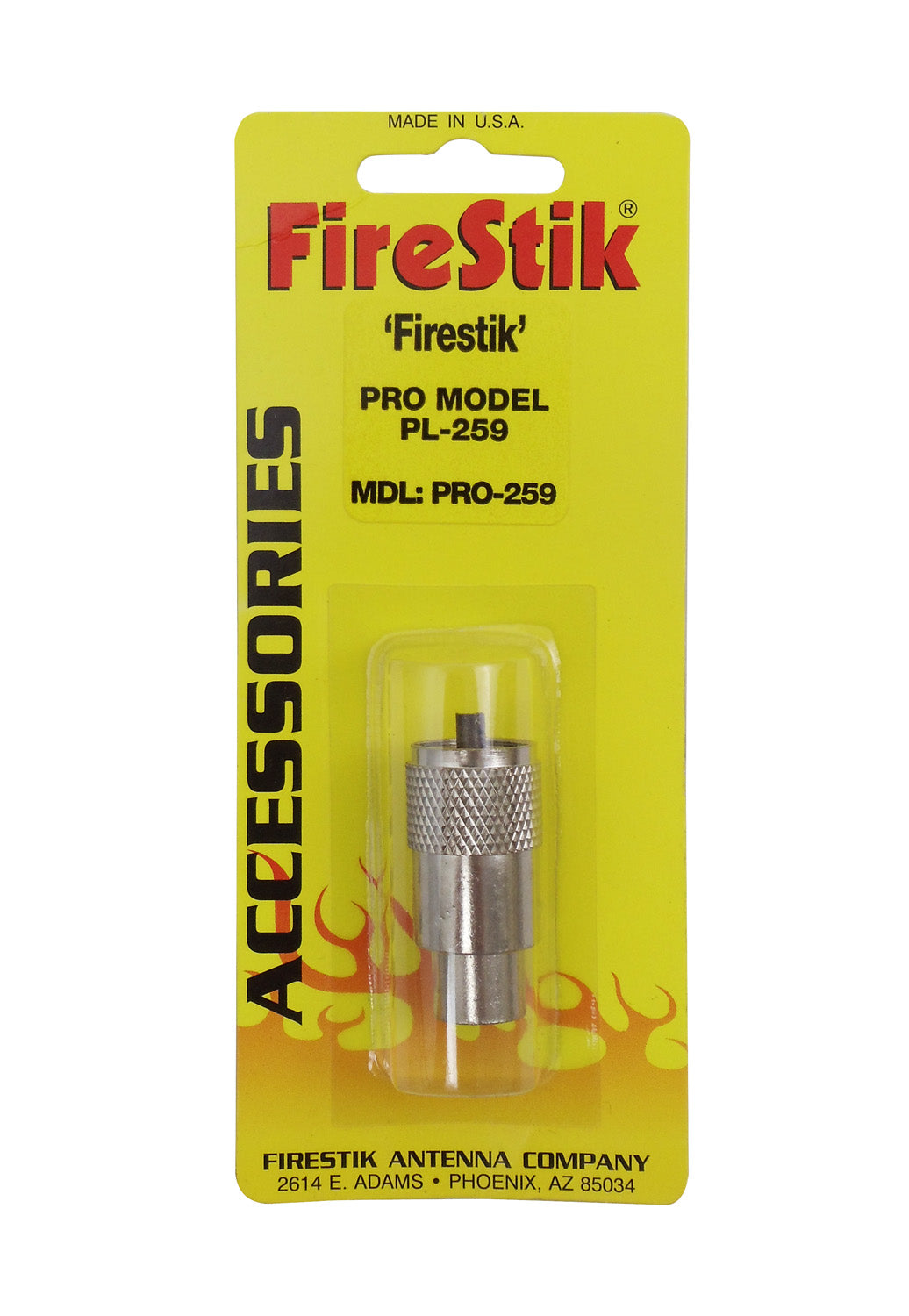 FIRESTIK PRO259 PROFESSIONAL GRADE PL259 CONNECTOR