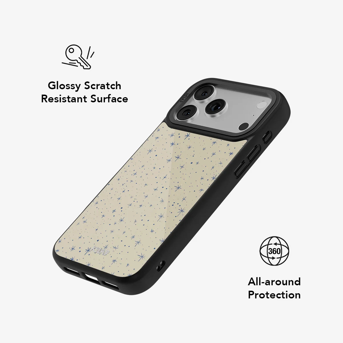 Pixel Constellation | Blue Starry Phone Case