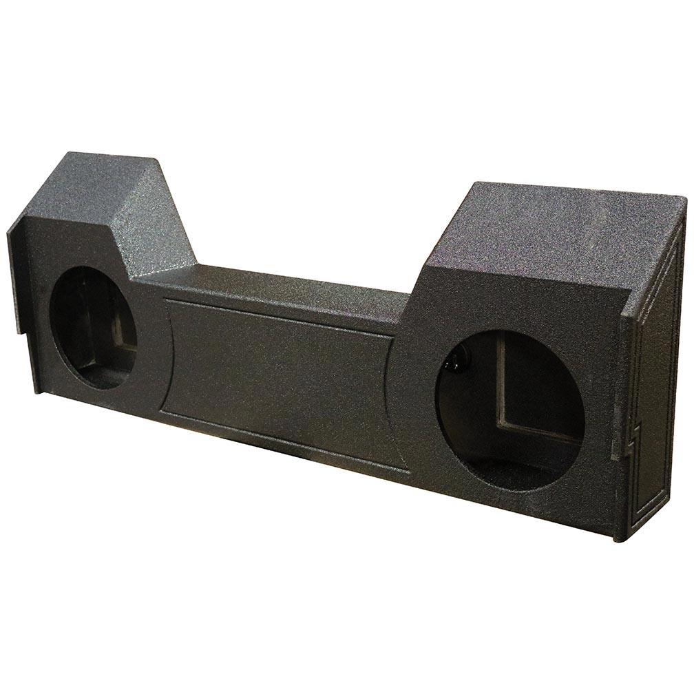 Qpower Qbomb Dodge Ram Crew Cab '19 '22 Dual 10'' Woofer Box