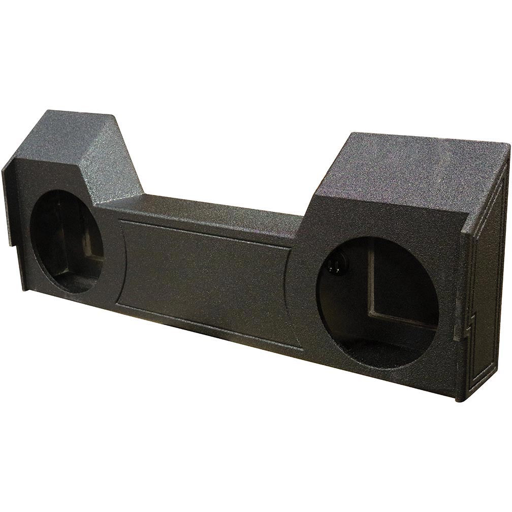 Qpower Qbomb Dodge Ram Crew Cab '19 '22 Dual 12'' Woofer Box