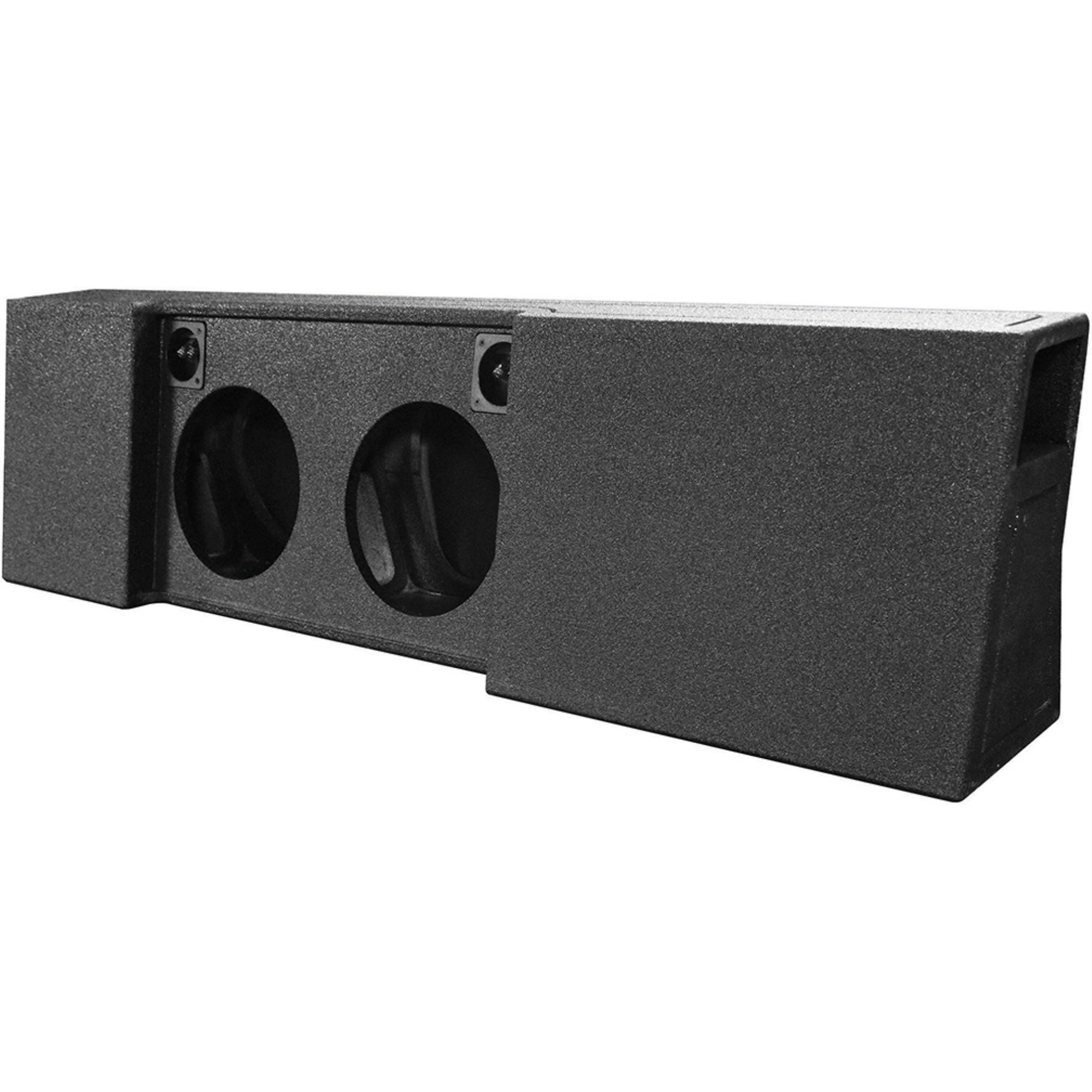 Qbomb Dual 10'' Ported Ford F150 Super Crew 2009 2018 F250/F350 2017 18