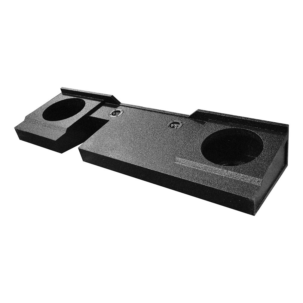 Qpower ''Qbomb'' Ford F 150 Extended Cab /Super Crew Cab '04 '08 Dual 12'' Empty Woofer Box