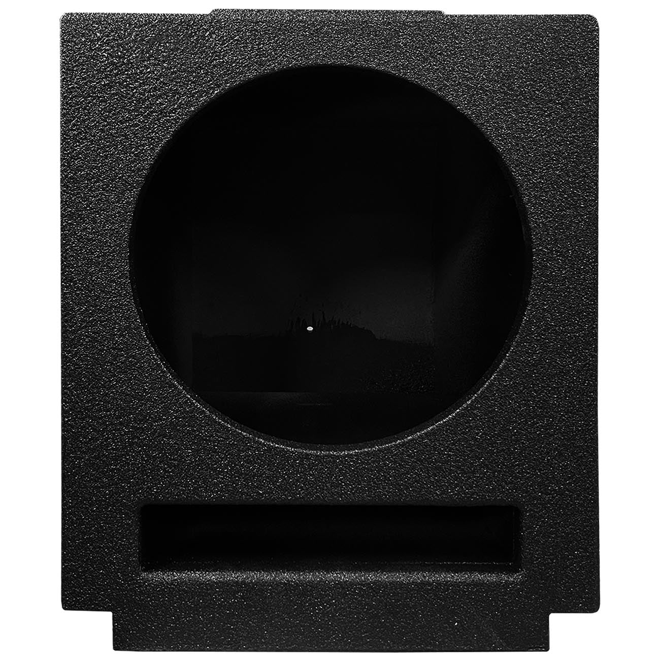 Qpower Qbomb 07   13  Gm/Chevy Crew Cab Center Console Single 12 Vented Empty Woofer Enclosure