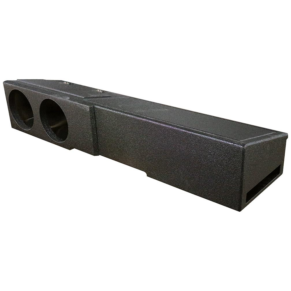 Qpower ''Qbomb'' Chevy/Gmc Crew Cab '07 '22 Dual 8'' Ported Woofer Box