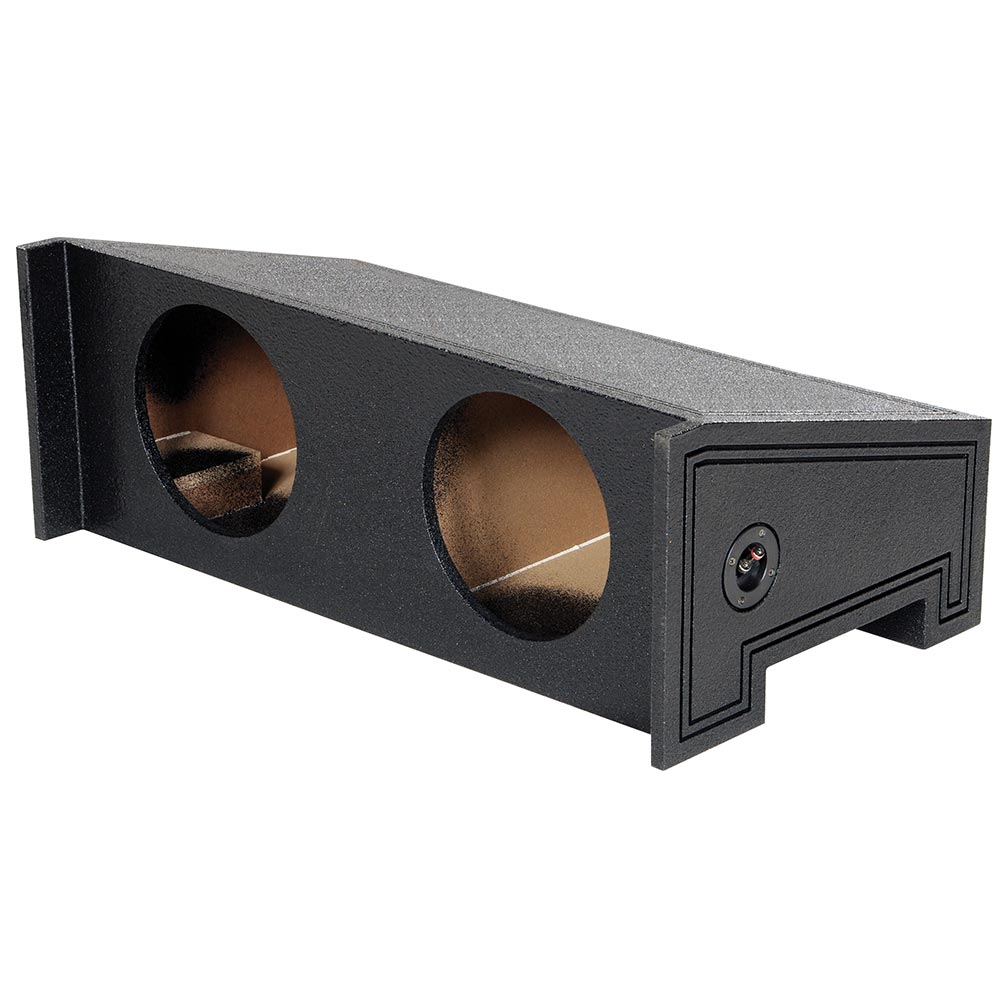 Qpower ''Qbomb'' Jeep Wrangler ''All Years'' Dual 10'' Sealed Woofer Box