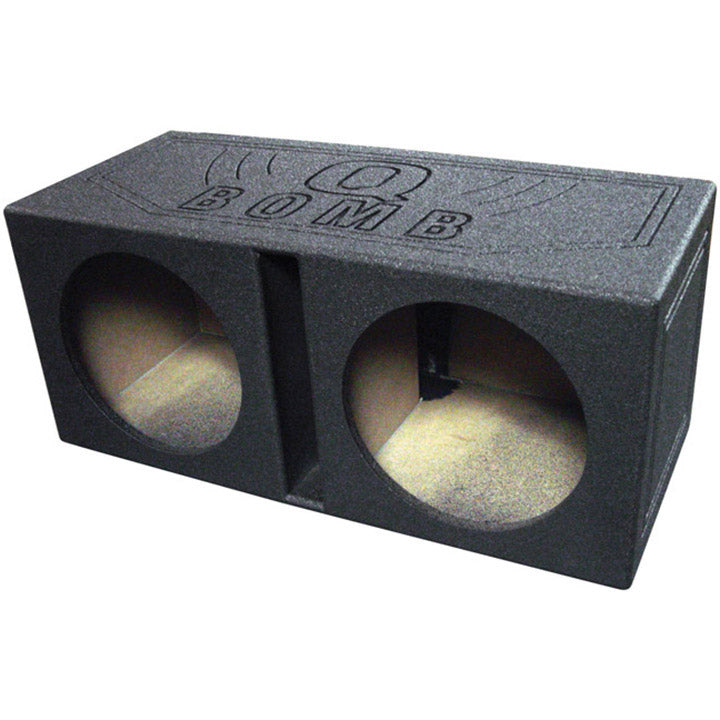 Qpower Qbomb Dual 10'' Woofer Box Ported