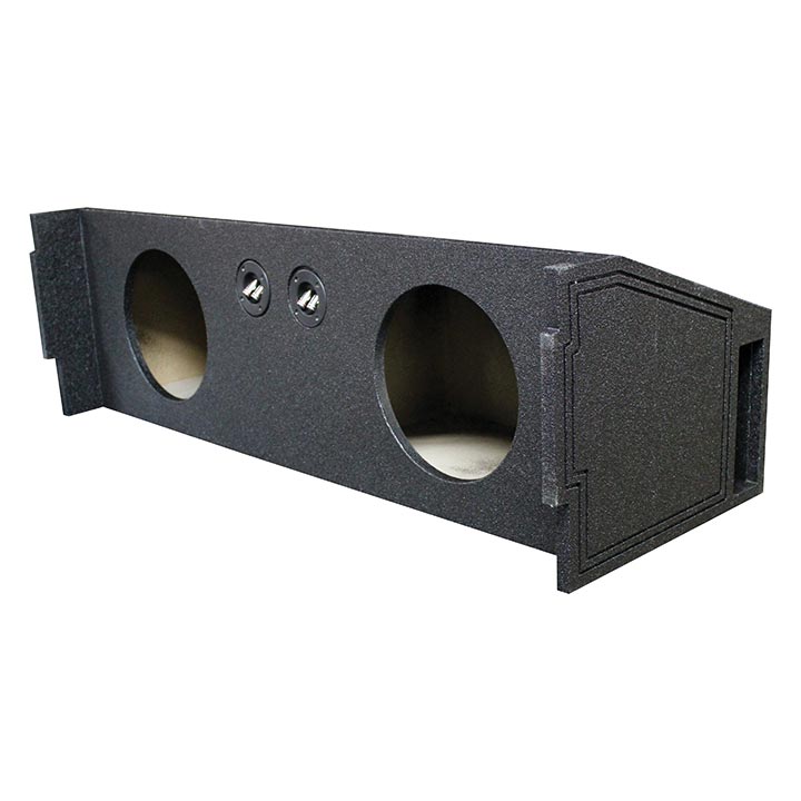 Qpower ''Qbomb'' Dual 10 Vented Empty Woofer Box   All Full Size Suv