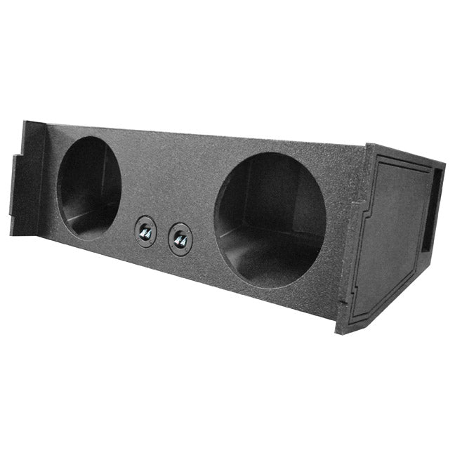 Qpower ''Qbomb'' Dual 12 Vented Empty Woofer Box   All Full Size Suv