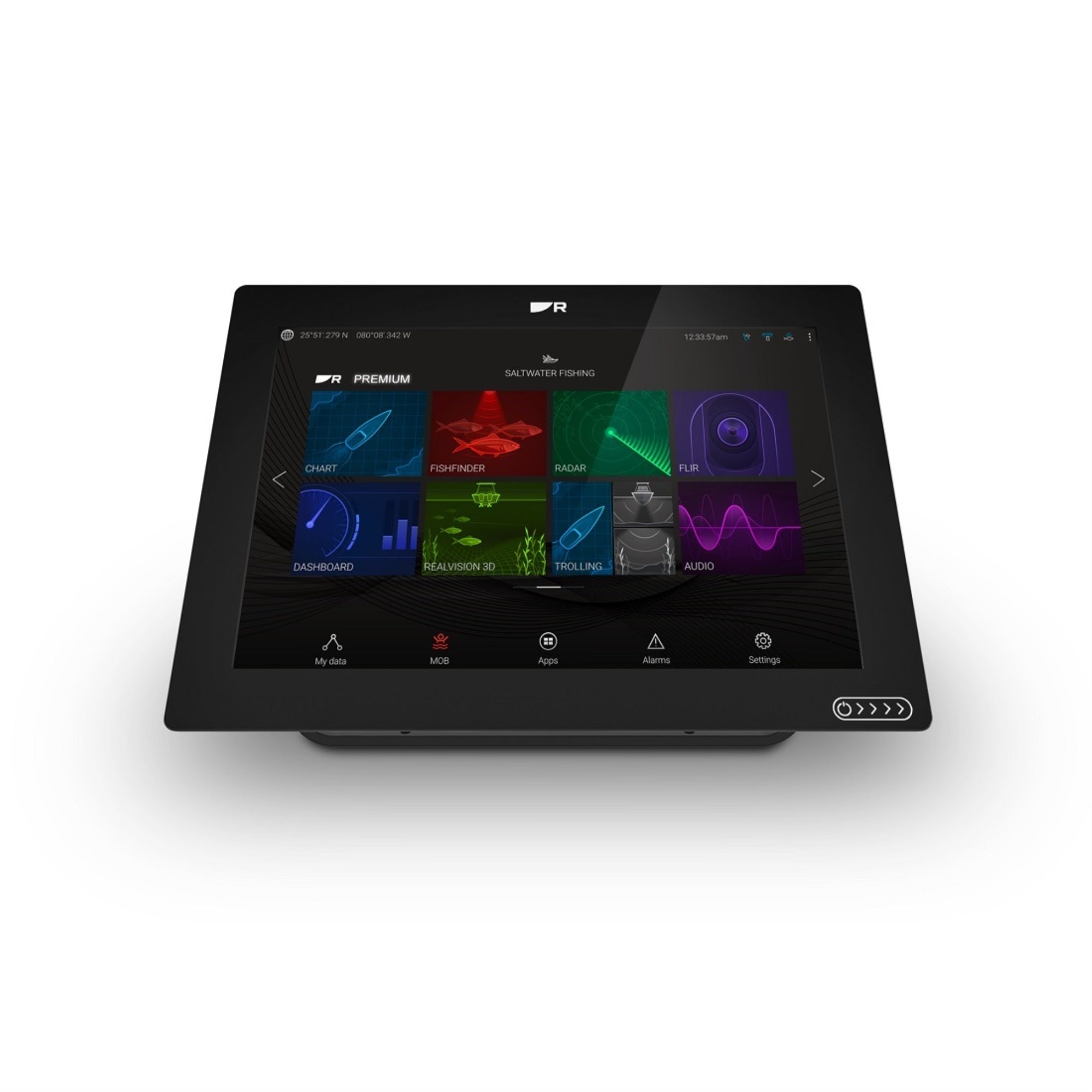 Raymarine Axiom+ 12 12'' Mfd No Transducer Lighthouse North America Chart