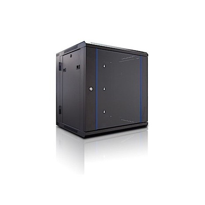 Wall Mounted Rack Enclosure With Hinged Back Door (19'') (12U)