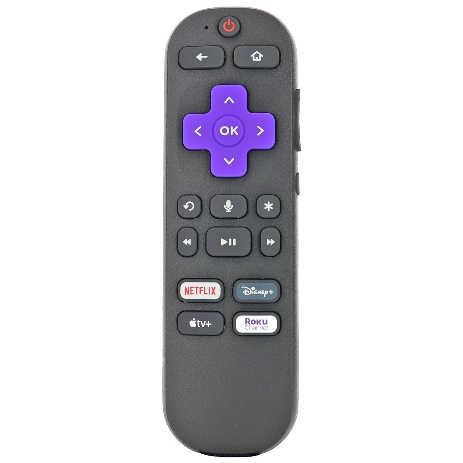 Anderic Substitute for Roku RCGR4 RF Game/Voice/headphone Streaming Remote Control 3226000207 [RCGZ1, NO HEADPHONE JACK, GAME KEYS]