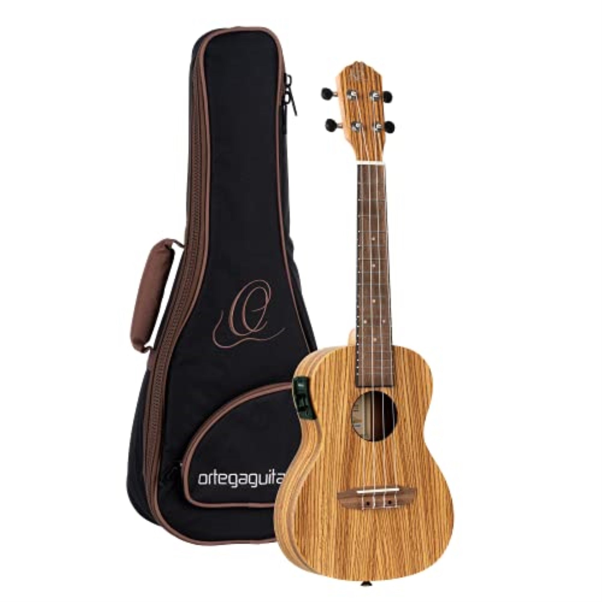 Timber Series Concert AcousticElectric Ukulele with Bag