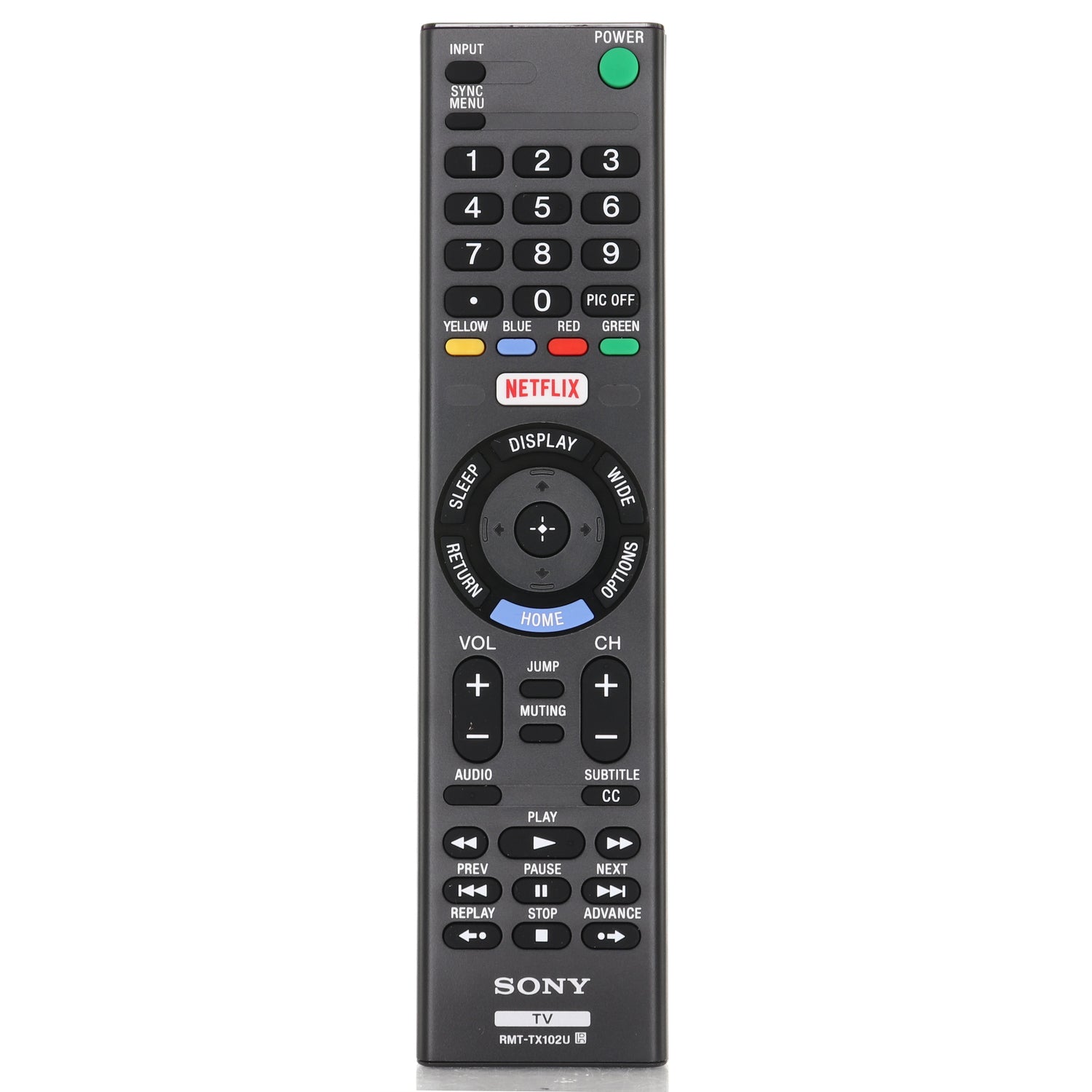 Sony RMT-TX102U Smart TV Remote Control | Netflix - 1-492-980-11