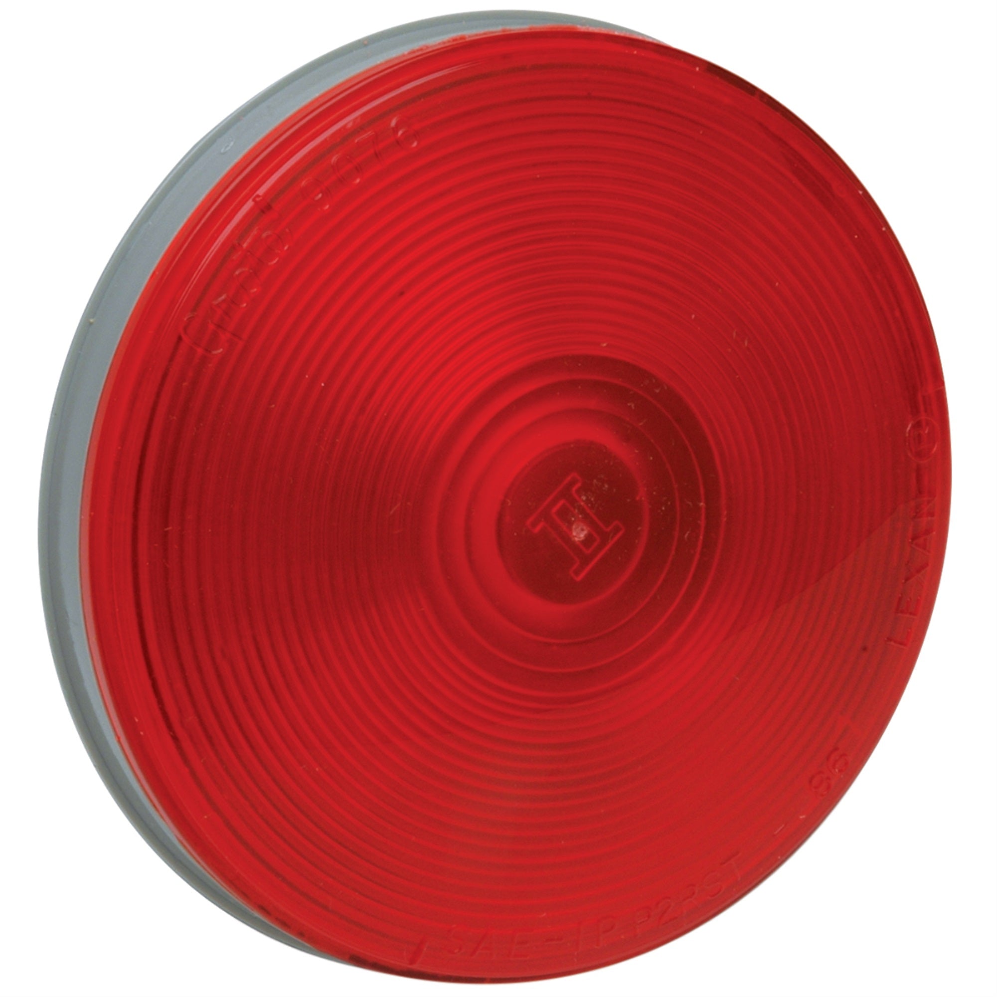RoadPro RP-53102 4.25-Inch Sealed Grote-Style Stop Turn Tail Light Red Replacement Lens Vehicle Lighting