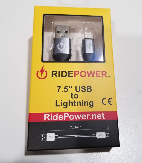 7.5 inch USB to Lightning Cable