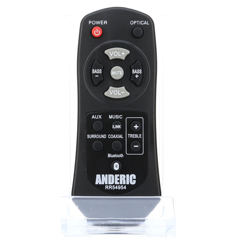 Anderic RR54954 Replacement Sound Bar Remote Control for Philips 996510059695, 996580004176, 996510063326, 996510054954, 996510050576, and Others