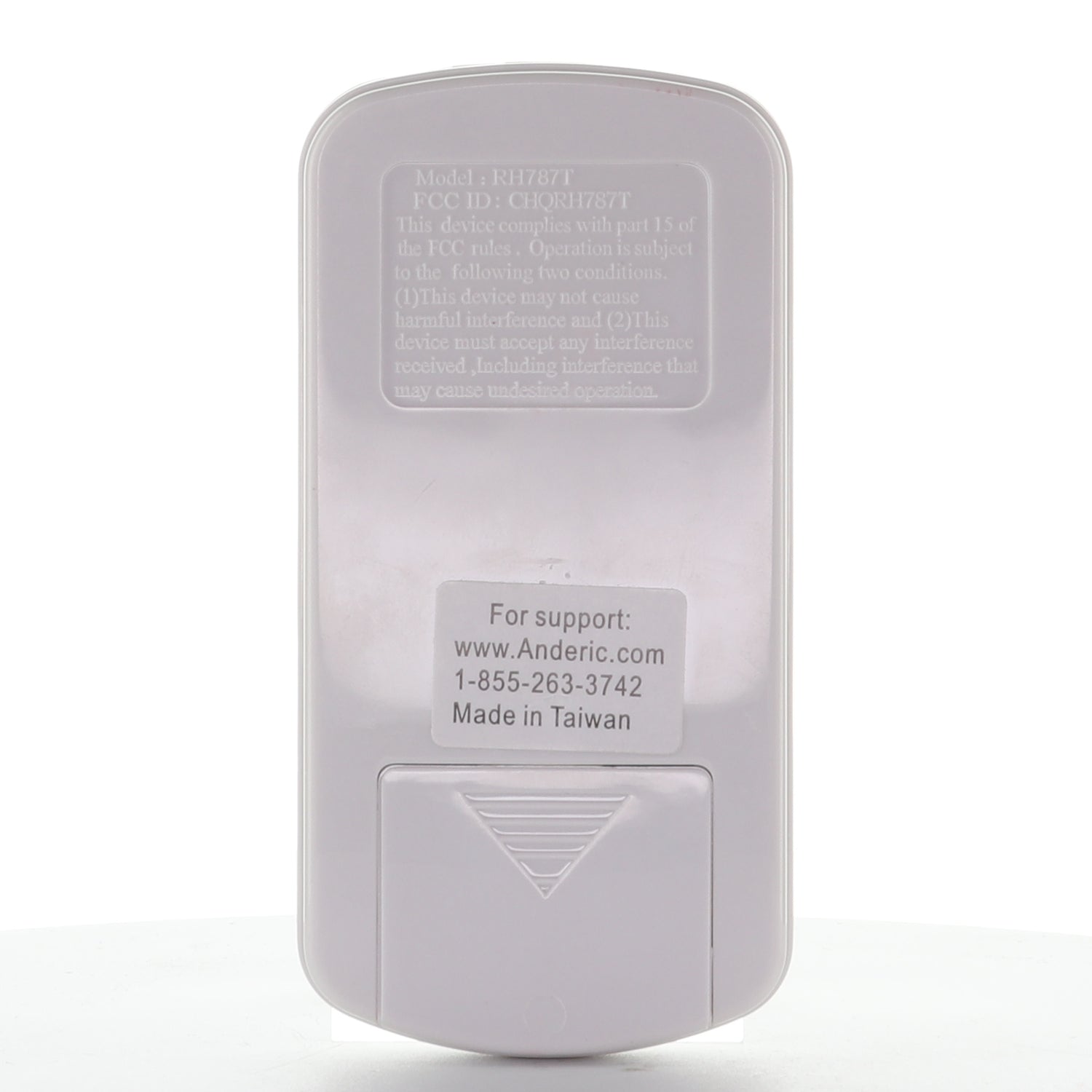 Anderic RR787T Replacement Ceiling Fan Remote Control for Casablanca DC Fans with 6-Speeds | RH787T, UC787T