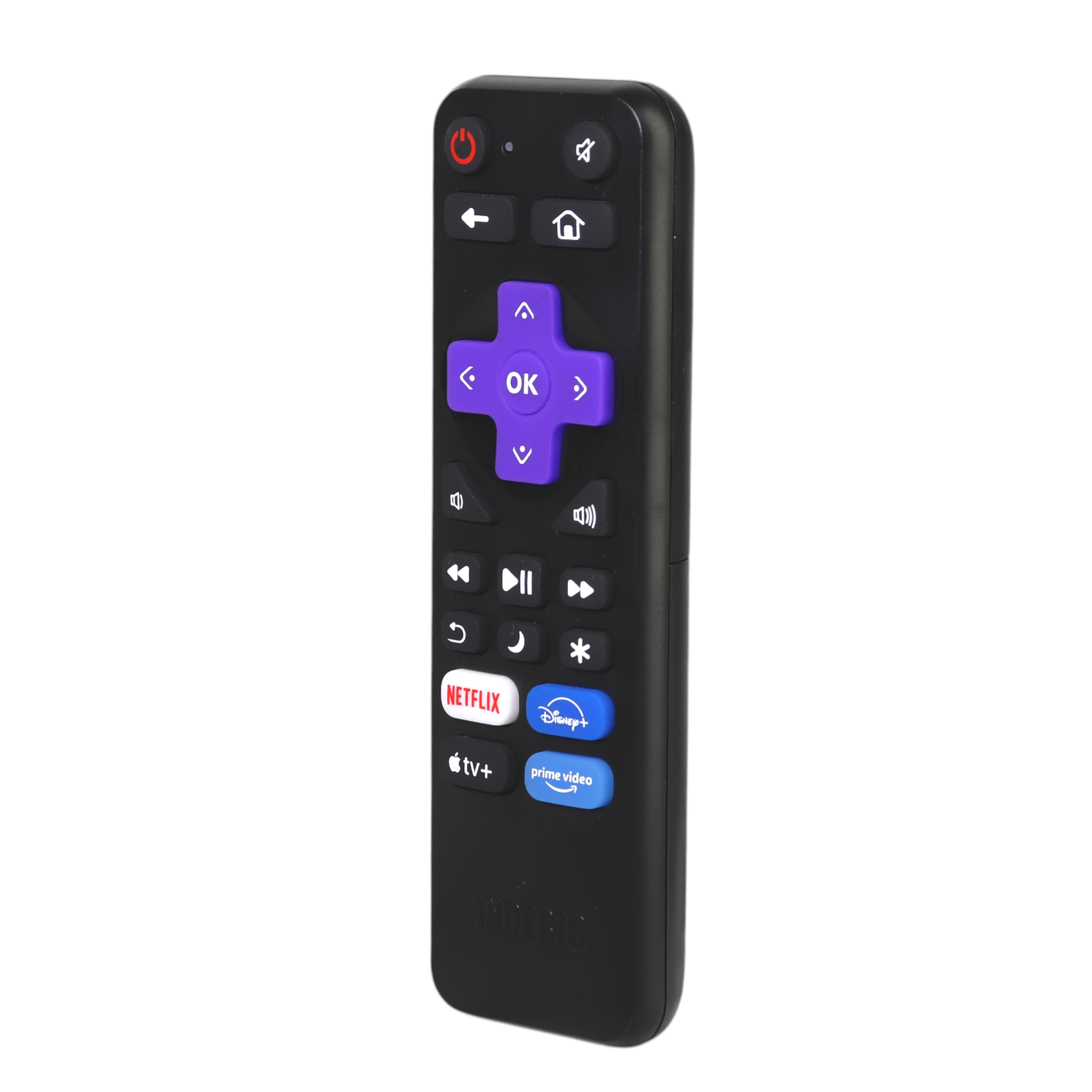 Anderic RRST01.26 Universal for all Roku Players and TV's with Learning | Replaces RC-ALIR, RC-CHIR, RC280, Ultra, Express, and more