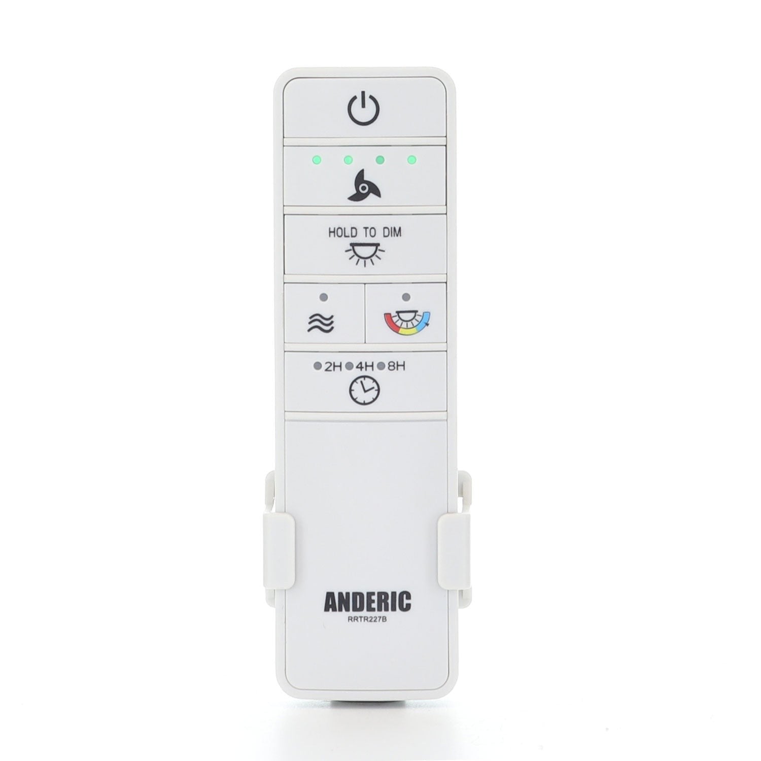 Substitute for Hampton Bay TR227B 4-Speed Ceiling Fan Remote Control  2AQZU-18015 [RRTR227B]