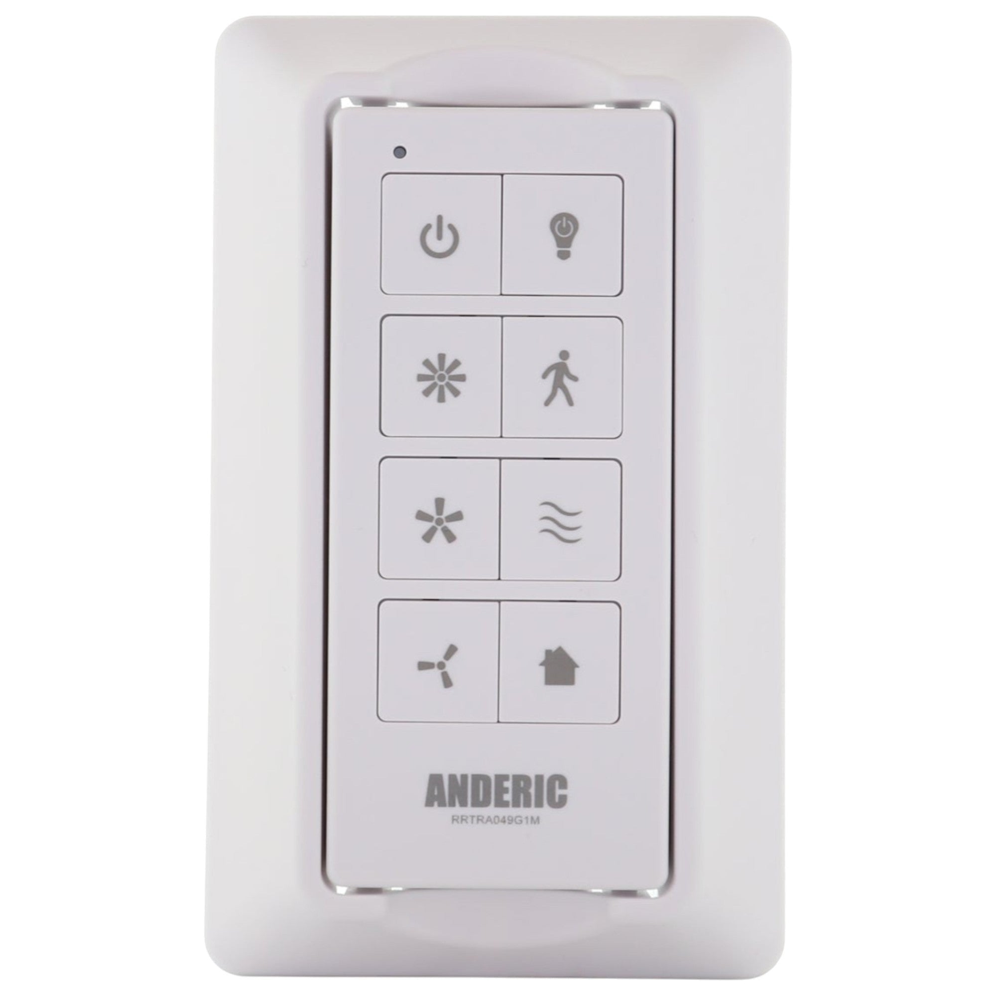 Anderic Substitute for Harbor Breeze TR326A 3-Speed Ceiling Fan Remote Control Compatible with MR101T Receiver 2AQZU-18007 [RRTRA049G1M]