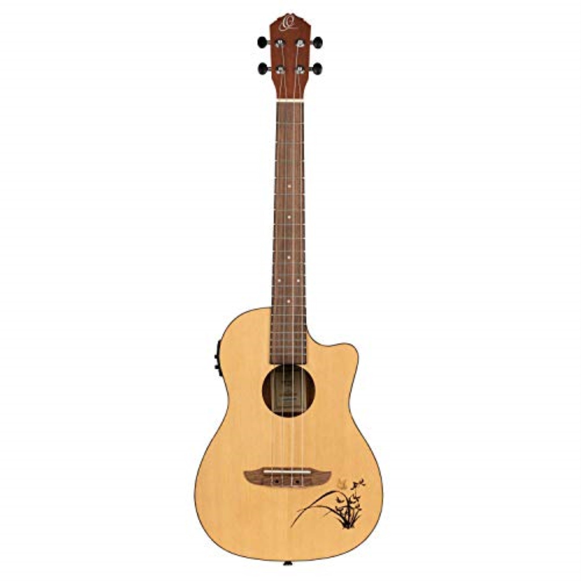 Bonfire Series Baritone Acoustic Electric Ukulele