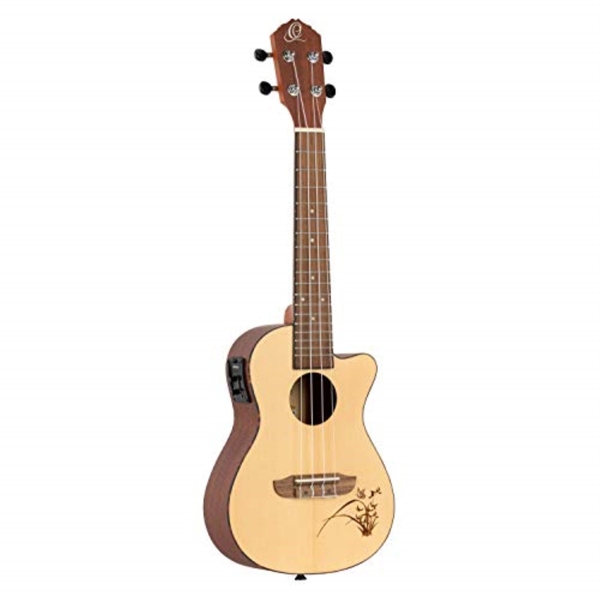 Bonfire Series Concert Acoustic Electric Ukulele