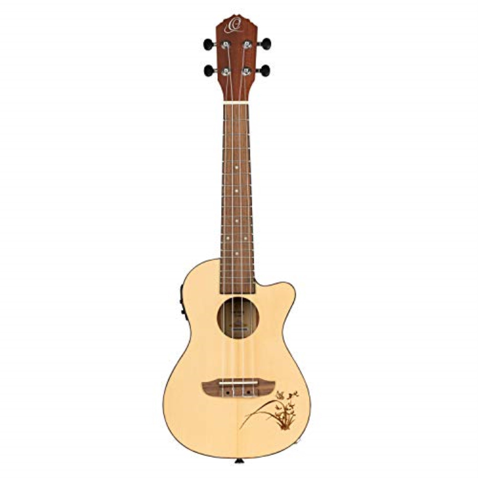 Bonfire Series Concert Acoustic Electric Ukulele