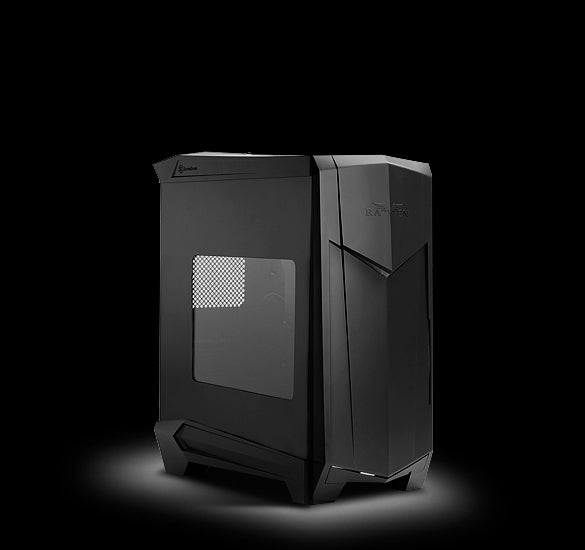 Black, Plastic Outer Shell, Steel Body Black Internal With 90 M/B Mounting, Ssi Ceb (Maximum 12''*11''), E Atx, Atx, M Atx M/B,