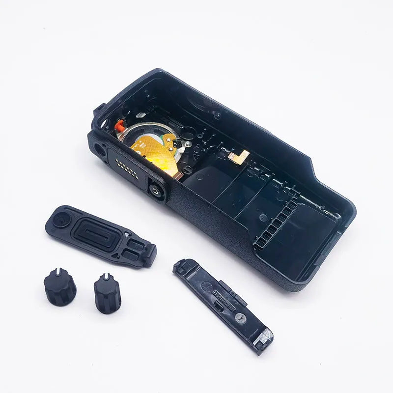 Set Front Cover Case Housing W/ Horn Flex Cable Knobs for Motorola XPR7000e DP4400e DP4401e DGP5050e XPR7350e DGP8050e Radio