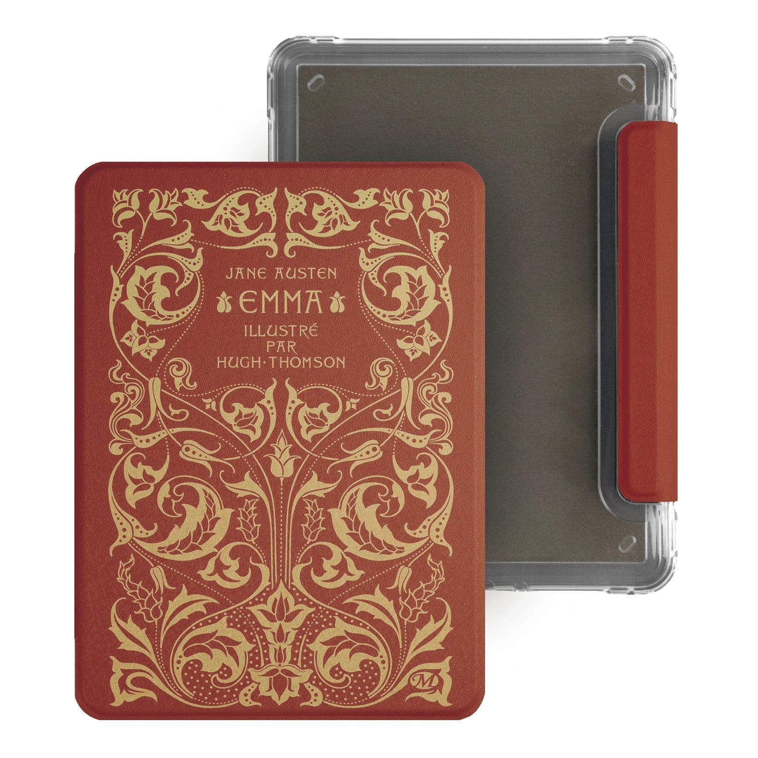 Twosheep suit for Kindle 11th Colosoft Paperwhite 12th 11th 10th 7th Magnetic Detachable Clear Back Auto Wake Sleep Vintage Book