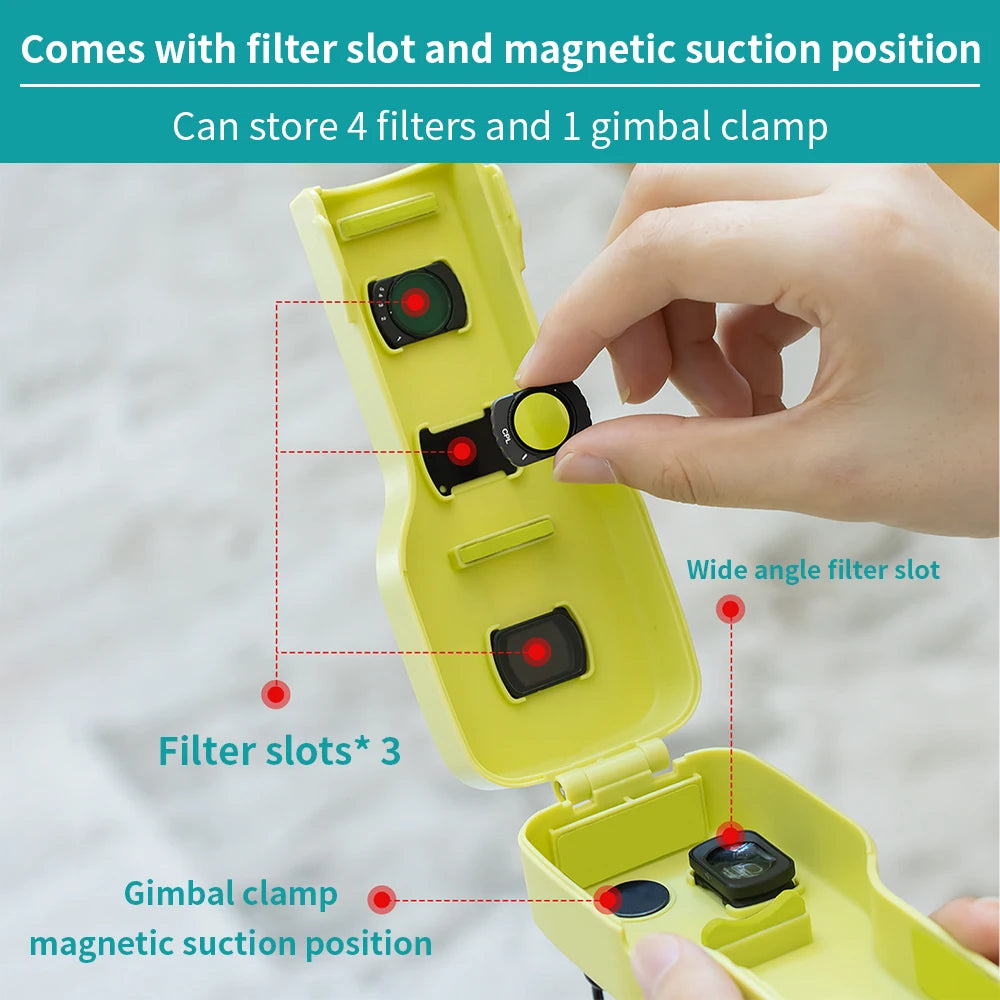 Flip Protective Case for DJI Osmo Pocket 4 Shockproof Anti-Scratcht Protective Cover Shell for DJI Pocket 4 Accessories