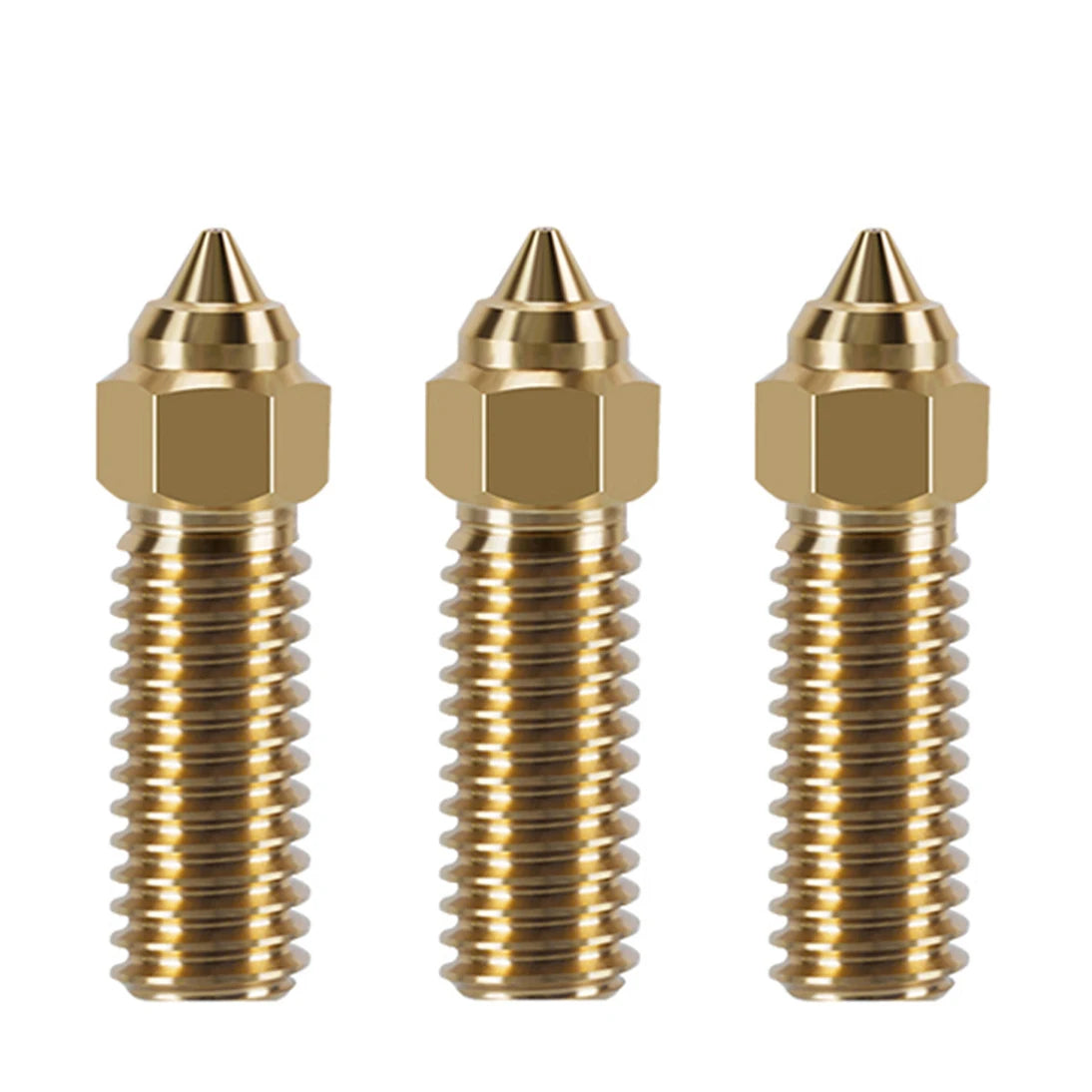 Nozzle For Creality K1 Max Ender 3 V3 KE CR-M4 Bimetal Plated Copper Hard Steel Brass For Vyper Kobra Sovol SV06 Plus/SV07