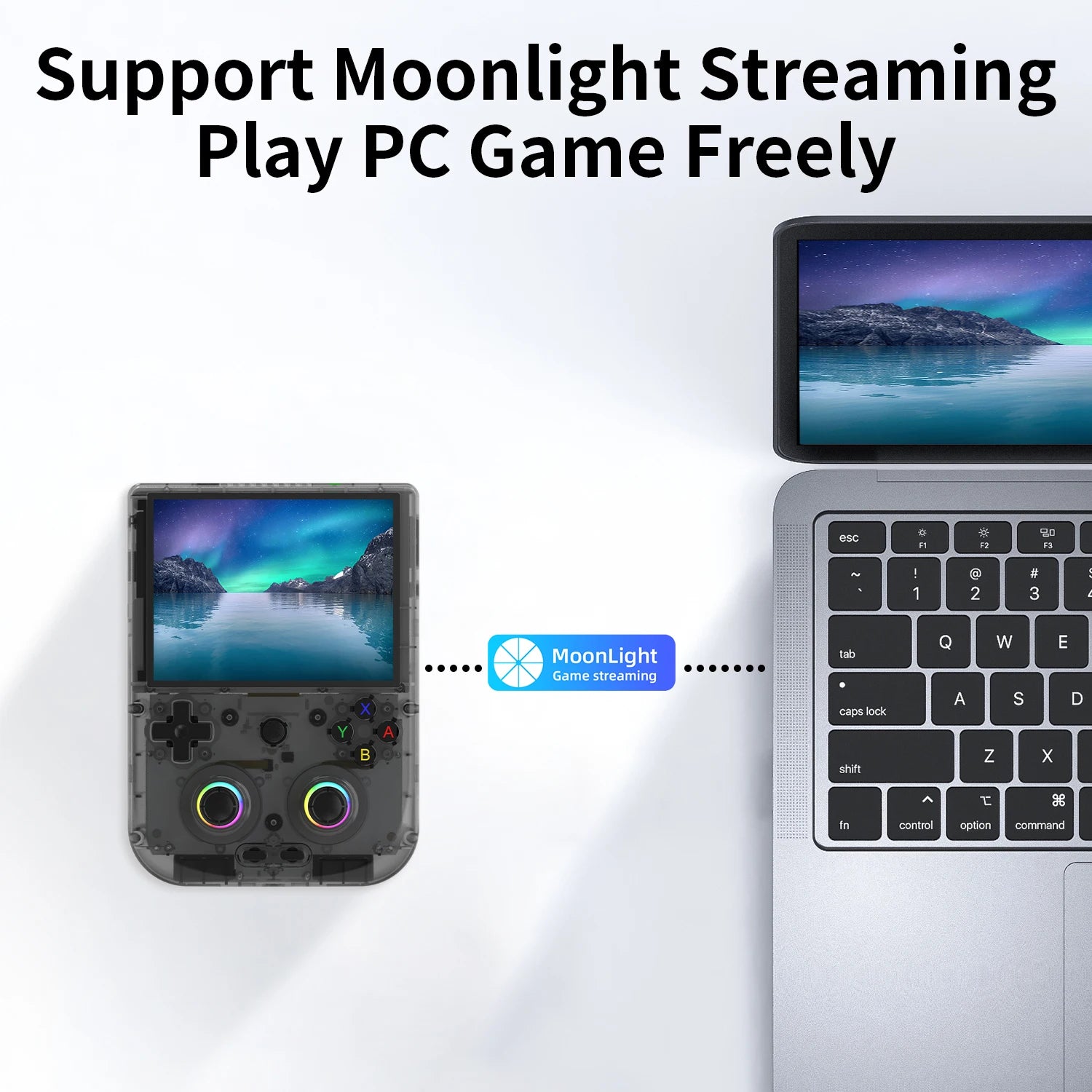 Anbernic RG 406V Retro Handheld Games Console 4"IPS Multi-touch WIFI RGB Ligh 3D Hall Joystick 5500mAh RG406V Video Games Player