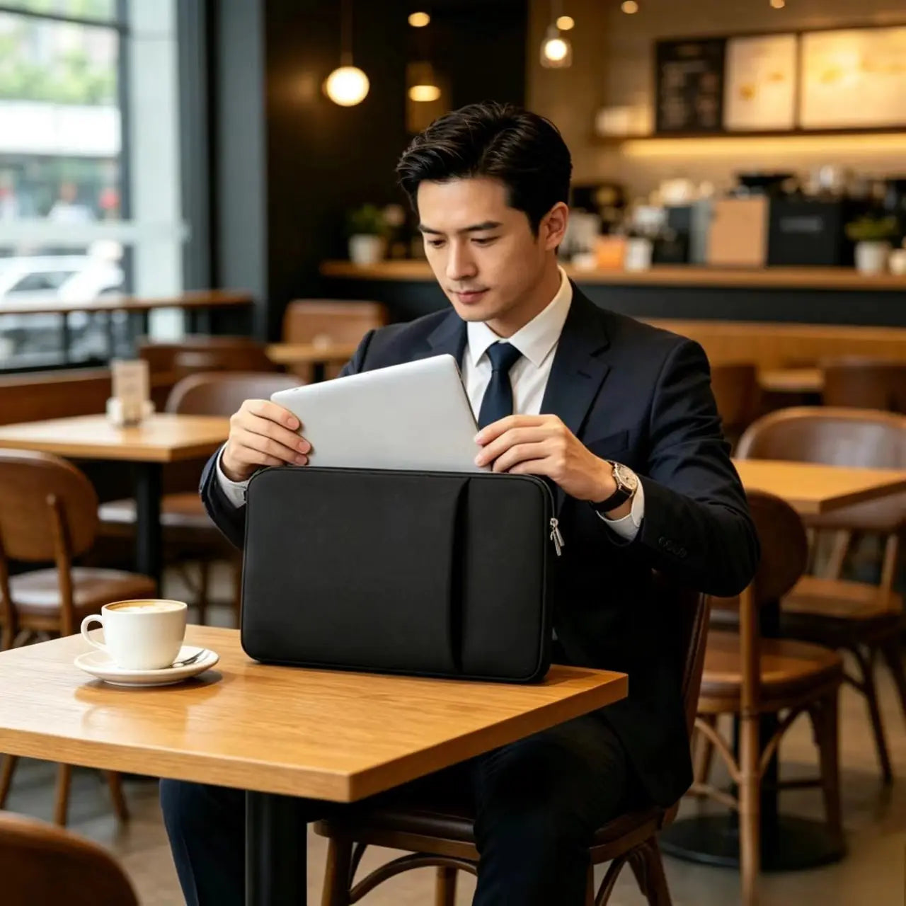 Laptop Inner Pocket with Shockproof Foam,13-16 inch MacBook Universal Laptop Bag