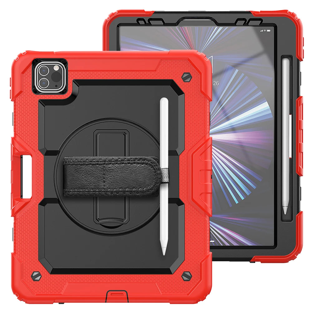 Heavy Duty for iPad Case 10.2 9th Generation Cover For 2022 iPad 9.7 Air 5 2 3 4 10.9 10.5 2021 Pro 11 12.9 Mini 6 5 Smart Cover
