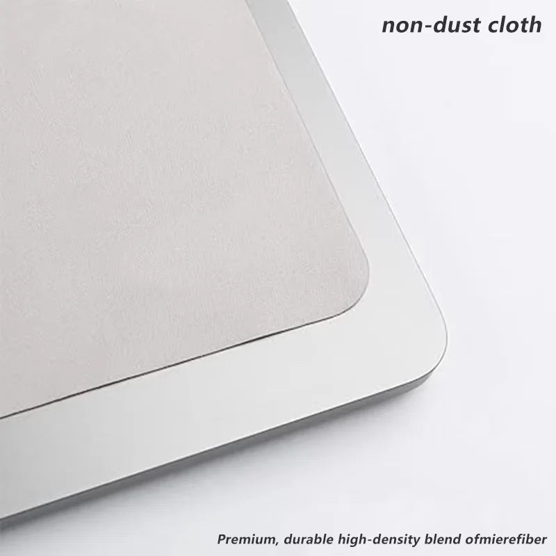 Ultra-Soft Microfiber Cleaning Cloths Notebook Screen Keyboard Protector For MacBook Pro 13-14/15-16 Inch