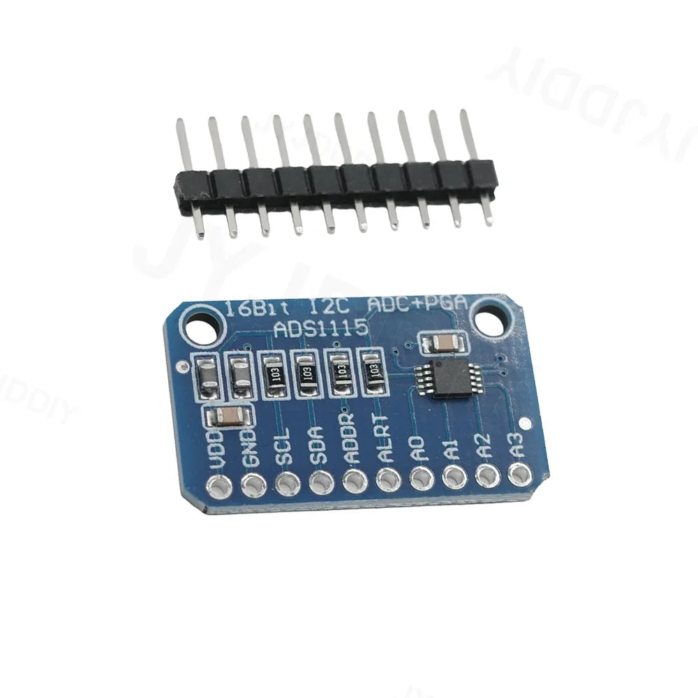 ADS1115 Ultra Small 16 Bit Precision Analog-to-digital Converter ADC Development Board Module 4-channel