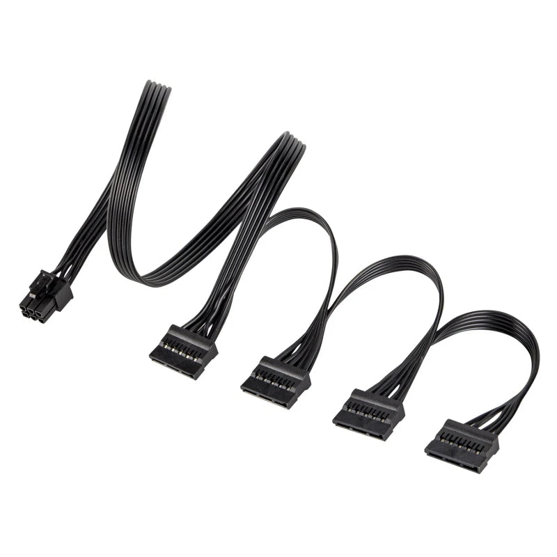 Modular Power Cable for Gigabyte UD750GM, UD850GM, UD1000GM, GPU PCI-E 8Pin 6+2Pin, CPU 4+4Pin, SATA, Molex IDE 4Pin, ATX 24Pin