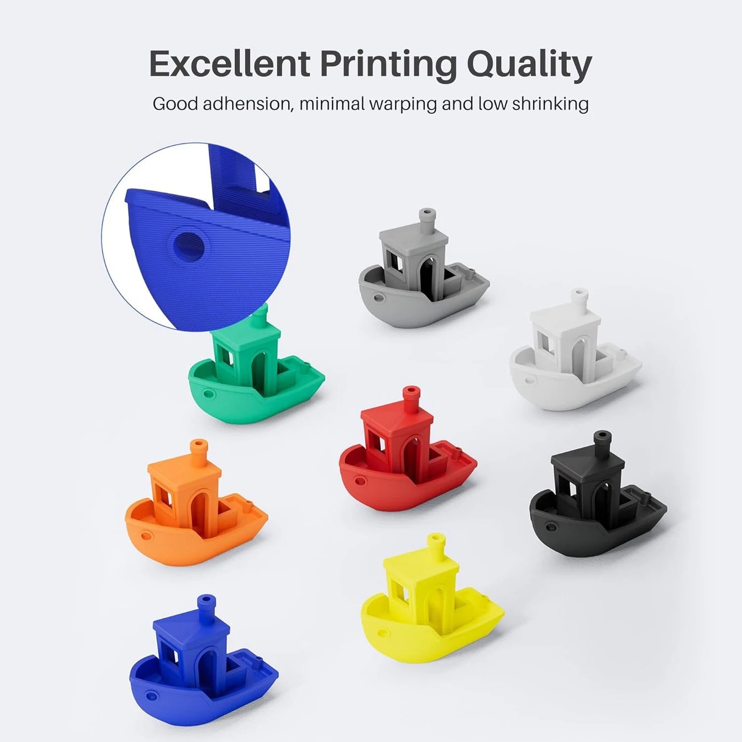 3D Printing Filament PLA 250g Length 80M Diameter 1.75mm FDM Printer Material