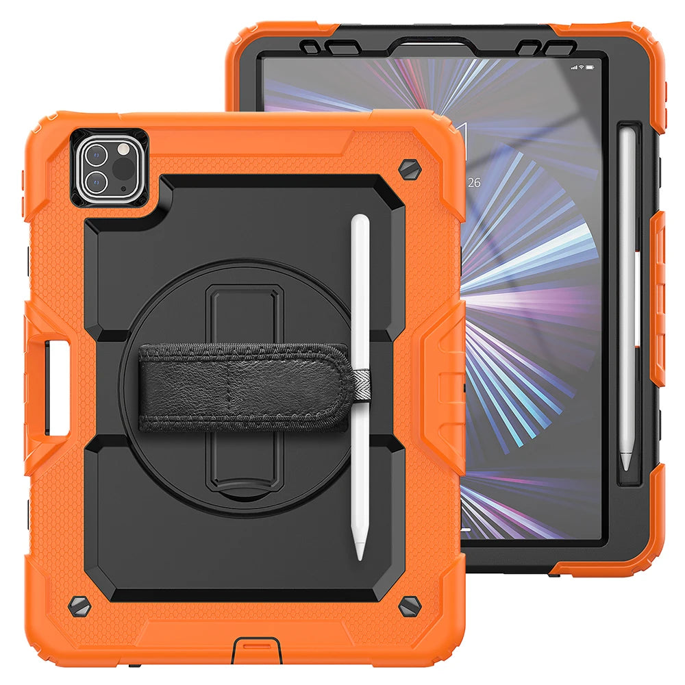 Heavy Duty for iPad Case 10.2 9th Generation Cover For 2022 iPad 9.7 Air 5 2 3 4 10.9 10.5 2021 Pro 11 12.9 Mini 6 5 Smart Cover